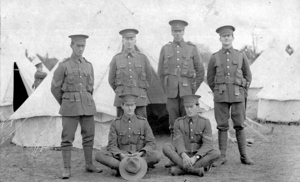 11-130-001-001 Soldiers in camp